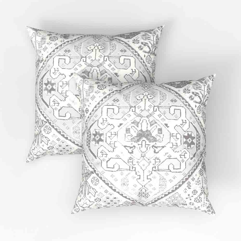 Decorator's Favorite Grey Drapery & Pillow Bundles - Dakota
