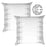Decorator's Favorite Grey Drapery & Pillow Bundles - Zara