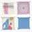 Shay Curtain - Blue & Pink Accents - Bohemian Decor Recipe: Textured Drapes With 4 Pillows, Art & Sofa Options - Ringtop