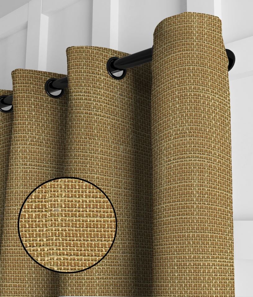 Pair of Laurel Blackout Drapery Panels and Free Wrap Rod