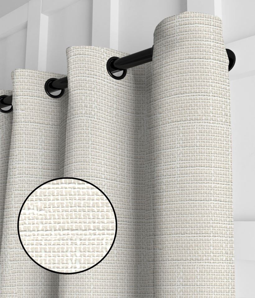 Pair of Laurel Blackout Drapery Panels and Free Wrap Rod