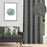 Shay - Charcoal Decor Recipe #2 With 2 Pillows, Textured Drapes, Art & Sofa Options - Ringtop