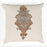 Burlap Decor Recipe #2 With 2 Pillows, Textured Drapes, Art & Sofa Options