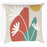 Shay Curtain - Green & Red Accents - Gold Decor Recipe: Textured Drapes With 4 Pillows, Art & Sofa Options