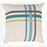 Shay Curtain - Blue Green Accents - Farmhouse Decor Recipe #2 With 2 Pillows, Textured Drapes, Art & Sofa Options - Ringtop