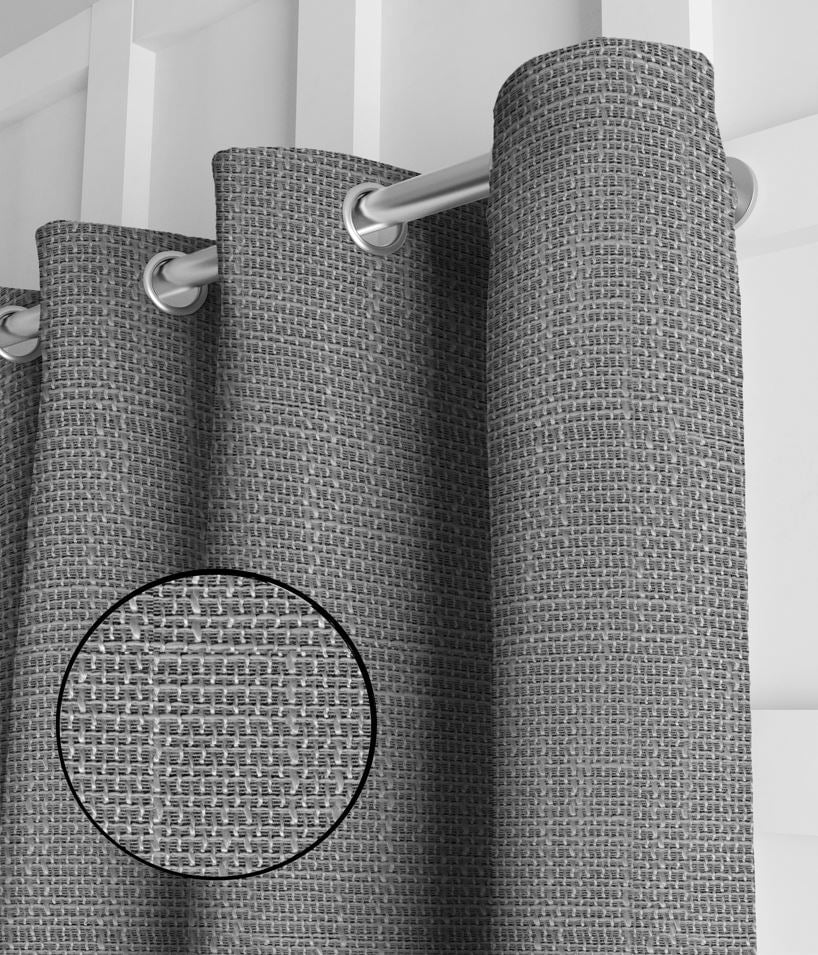 Pair of Laurel Blackout Drapery Panels and Free Wrap Rod