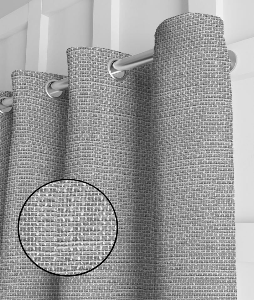 Pair of Laurel Blackout Drapery Panels and Free Wrap Rod