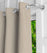 Pair of York Textured Weave Blackout Drapery Panels and Free Wrap Rod
