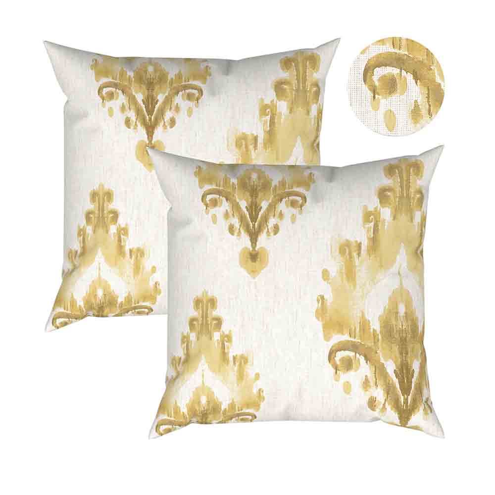 Decorator's Favorite Gold Drapery & Pillow Bundles - Tatum
