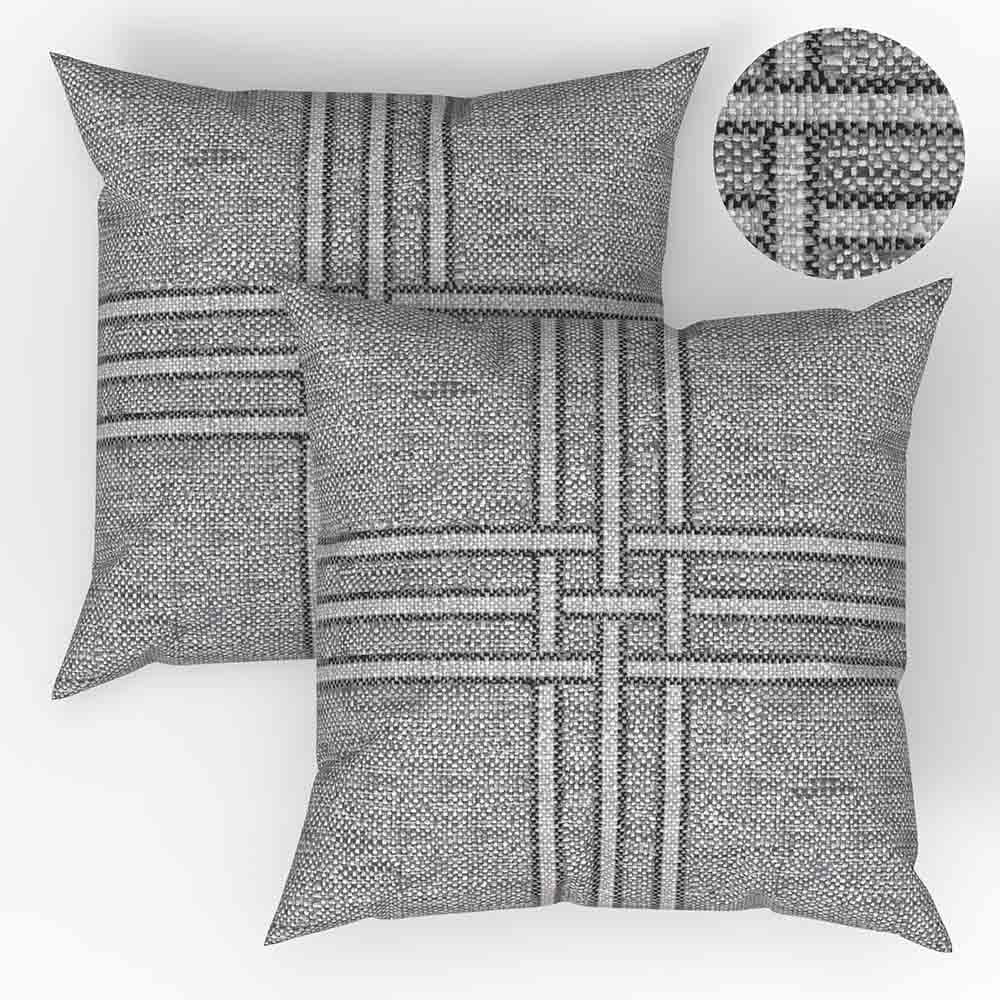 Decorator's Favorite Grey Drapery & Pillow Bundles - Vera