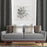 Shay - Charcoal Decor Recipe: Textured Drapes With 4 Pillows, Art & Sofa Options