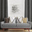 Shay Curtain - Dark Brown & Tan Accents - Modern Decor Recipe: Textured Drapes With 4 Pillows, Art & Sofa Options - Ringtop
