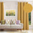 Shay - Traditional Landscape Decor Recipe: Textured Drapes With 4 Pillows, Art & Sofa Options - Ringtop