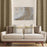 Shay - Modern Decor Recipe: Textured Drapes With 4 Pillows, Art & Sofa Options