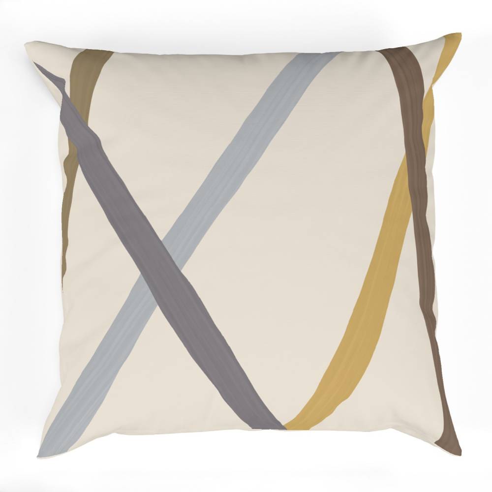 Grey Decor Recipe: Textured Drapes With 4 Pillows, Art & Sofa Options