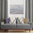 Shay - Traditional Landscape Decor Recipe: Textured Drapes With 4 Pillows, Art & Sofa Options