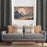 Shay - Charcoal Decor Recipe: Textured Drapes With 4 Pillows, Art & Sofa Options - Ringtop