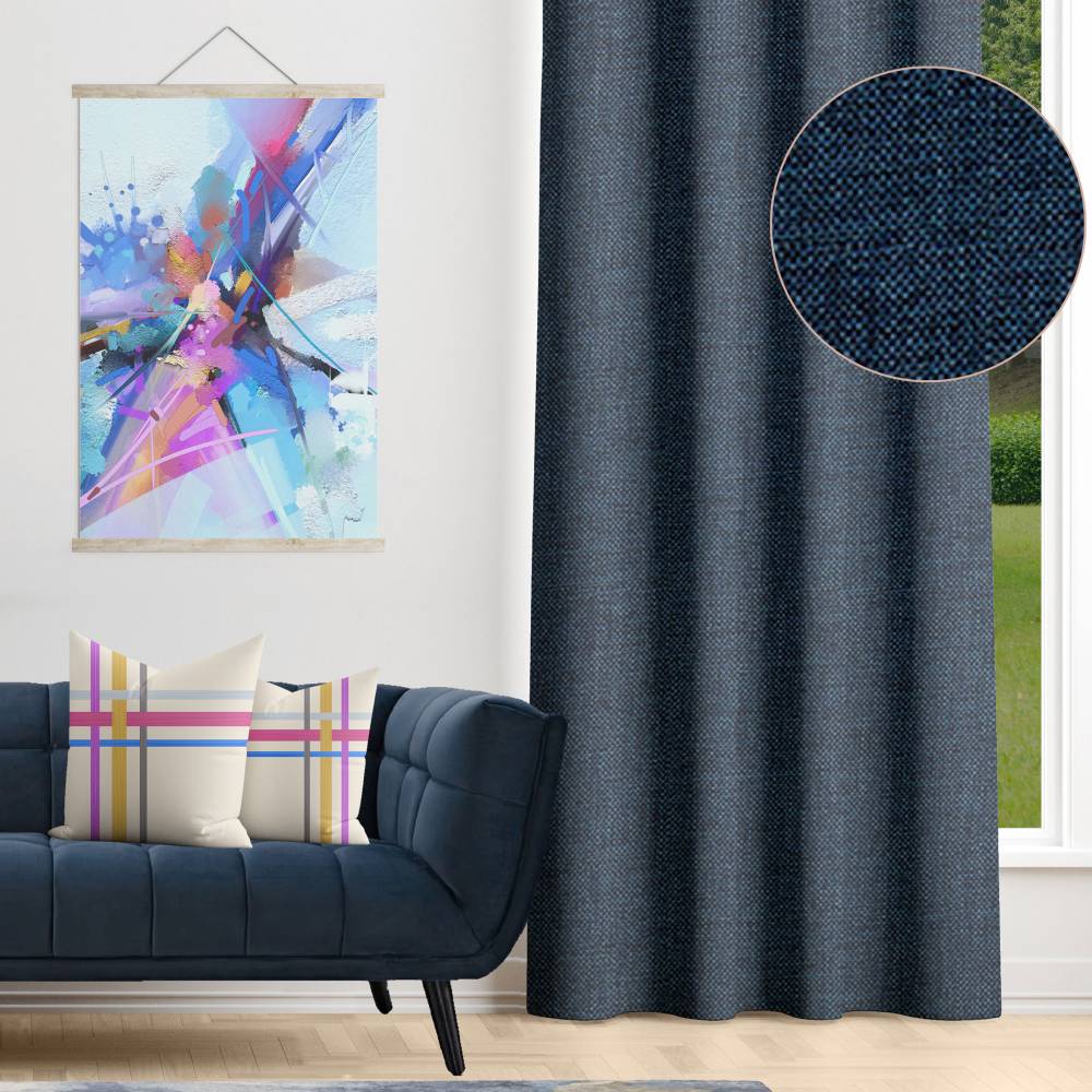 Decor Recipe #2 by Color: Art Pillows Curtains & Sofas