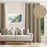 Shay - Traditional Landscape Decor Recipe: Textured Drapes With 4 Pillows, Art & Sofa Options - Ringtop