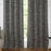 Charcoal Decor Recipe: Textured Drapes With 4 Pillows, Art & Sofa Options