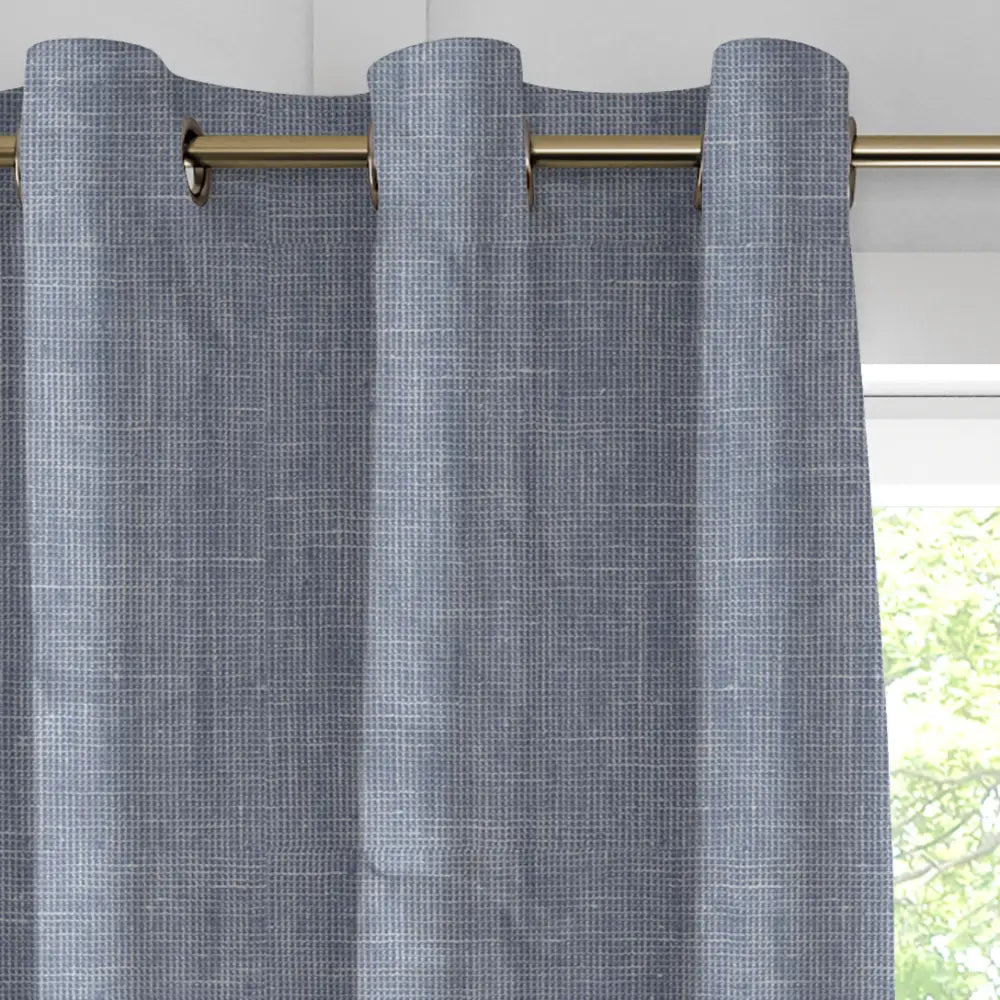 Copy of Landon Linen Burlap Unlined Curtain Panel (Blackout Available)
