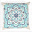 Shay Curtain - Blue Decor Recipe #2 With 2 Pillows, Textured Drapes, Art & Sofa Options