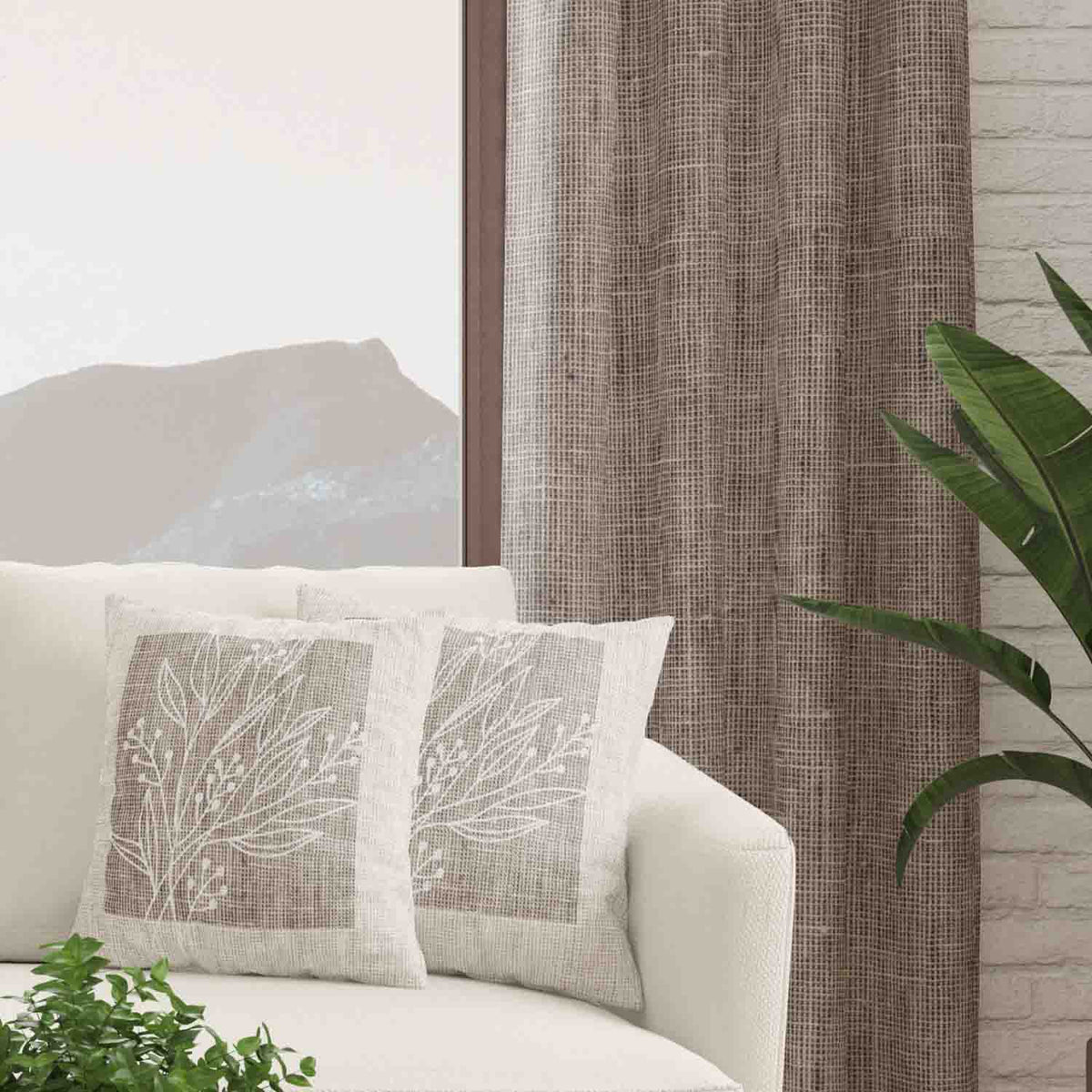 Decorator's Favorite Beige Drapery & Pillow Bundles Landon — Shop