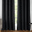 Shay Curtain - Red Multi Color Accents - Modern Decor Recipe: Textured Drapes With 4 Pillows, Art & Sofa Options - Ringtop