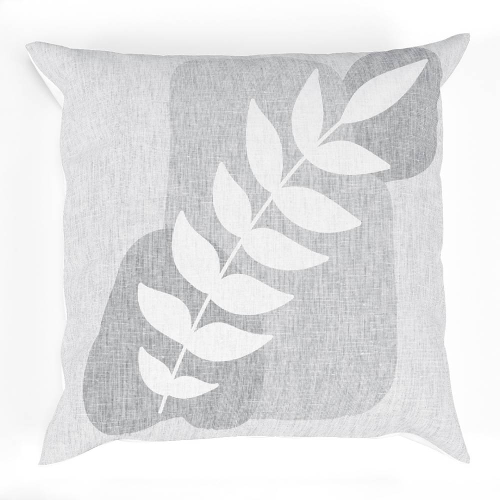 Grey Decor Recipe: Textured Drapes With 4 Pillows, Art & Sofa Options