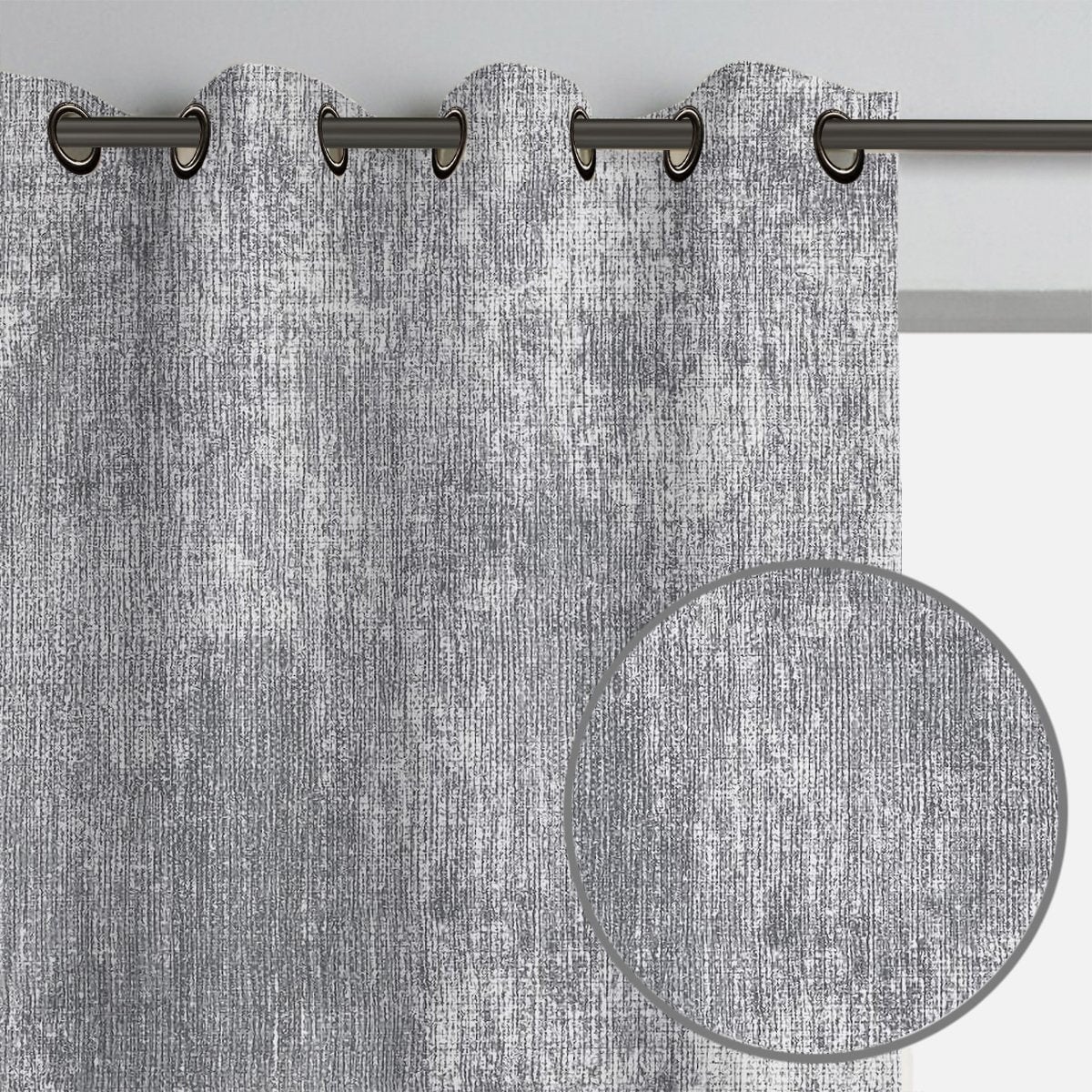 Decorator's Favorite Grey Drapery & Pillow Bundles - Uma