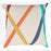 Shay Curtain - Blue & Red Accents - Modern Decor Recipe #2 With 2 Pillows, Textured Drapes, Art & Sofa Options - Ringtop