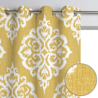 Blackout Penelope Ikat Drapery Panel ...