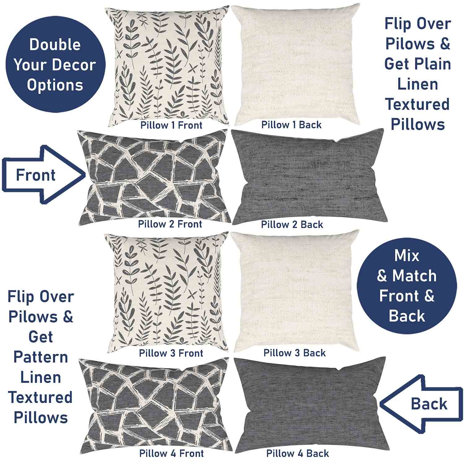 Kim & Ben Pillow Cover Set