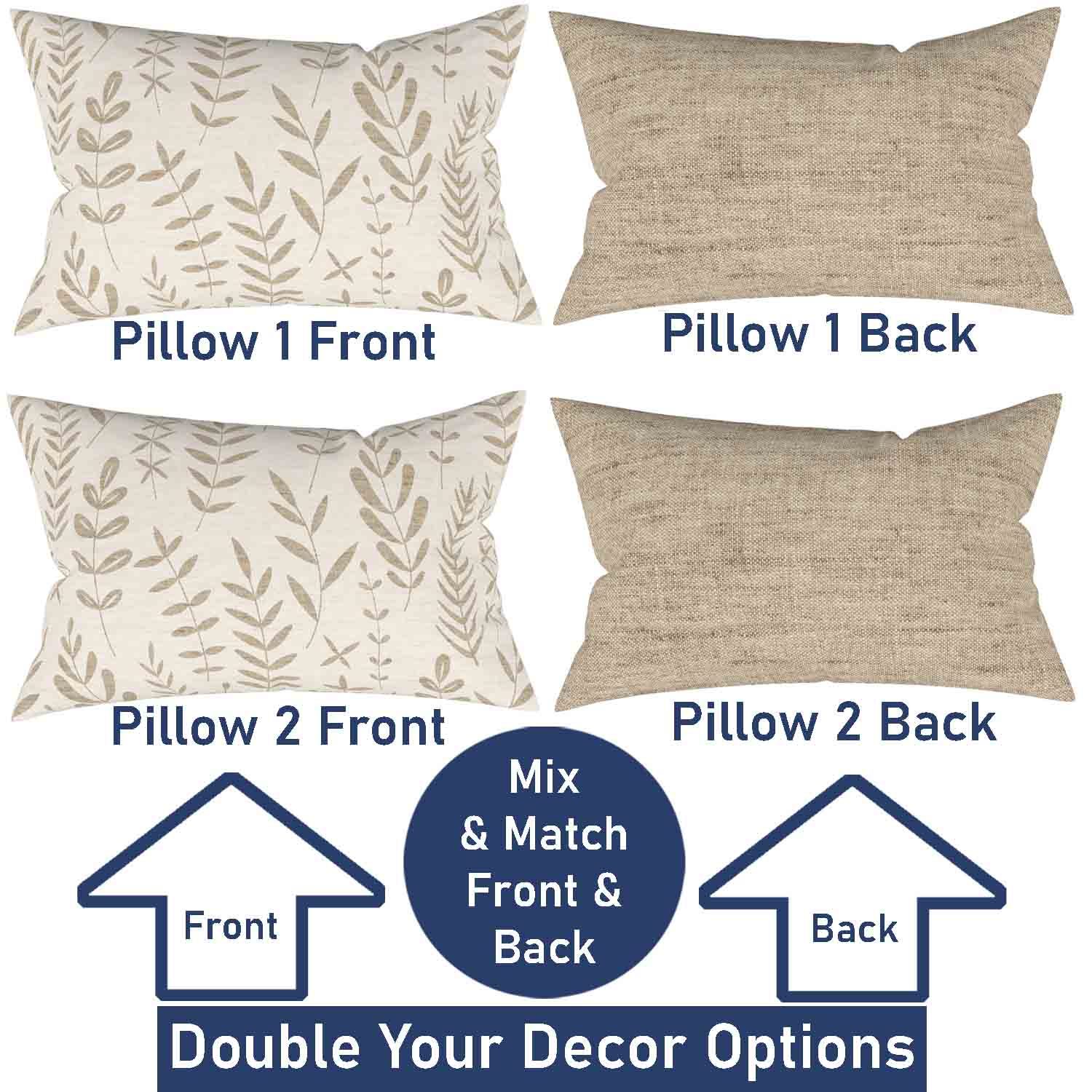 Kim & Ben Pillow Cover Set