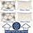 Ian & Ivy Moroccan Asymmetrical Pillow Cover Set