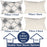 Ian & Ivy Moroccan Asymmetrical Pillow Cover Set