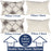 Ian & Ivy Moroccan Asymmetrical Pillow Cover Set