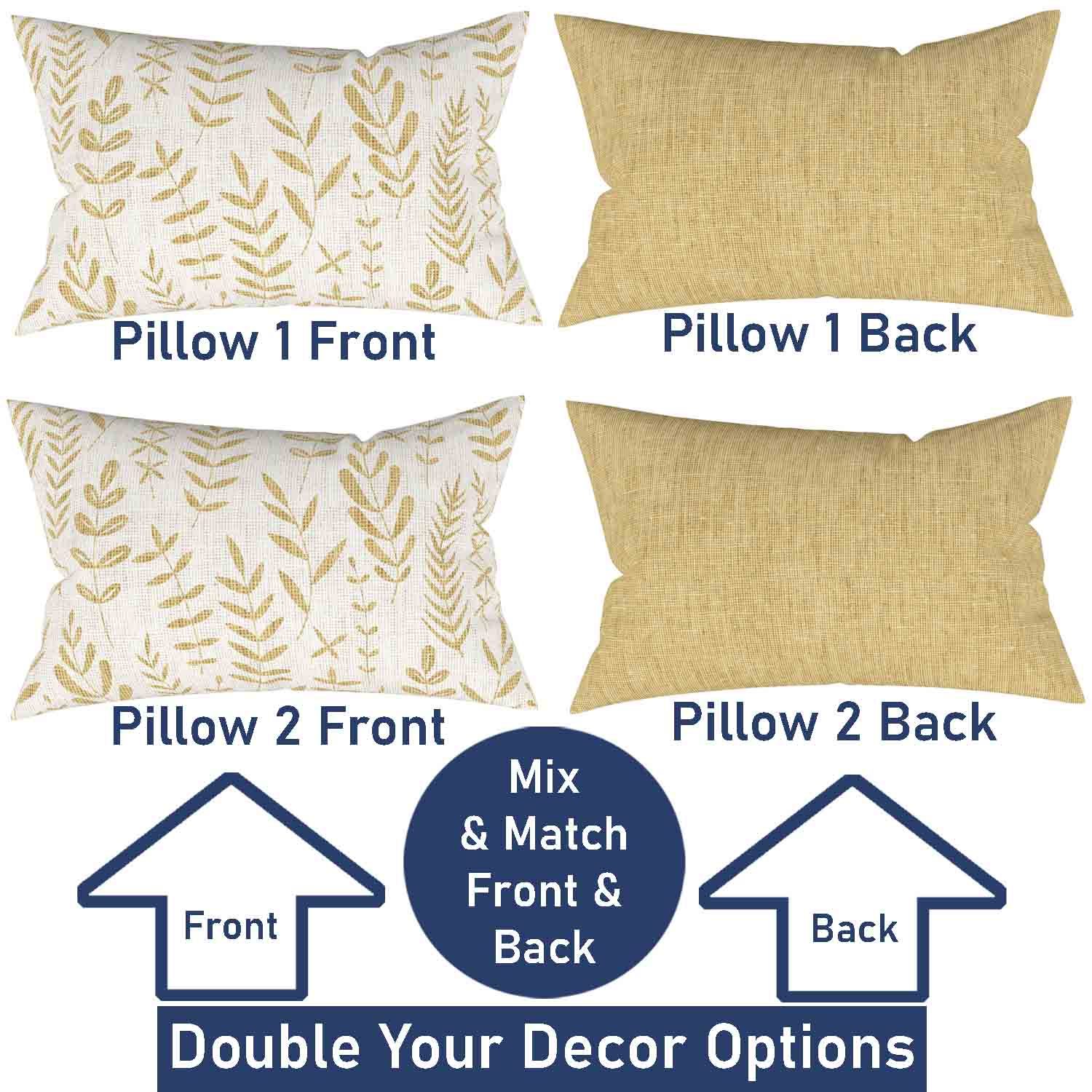 Kim & Ben Pillow Cover Set