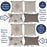 Ian & Ivy Moroccan Asymmetrical Pillow Cover Set