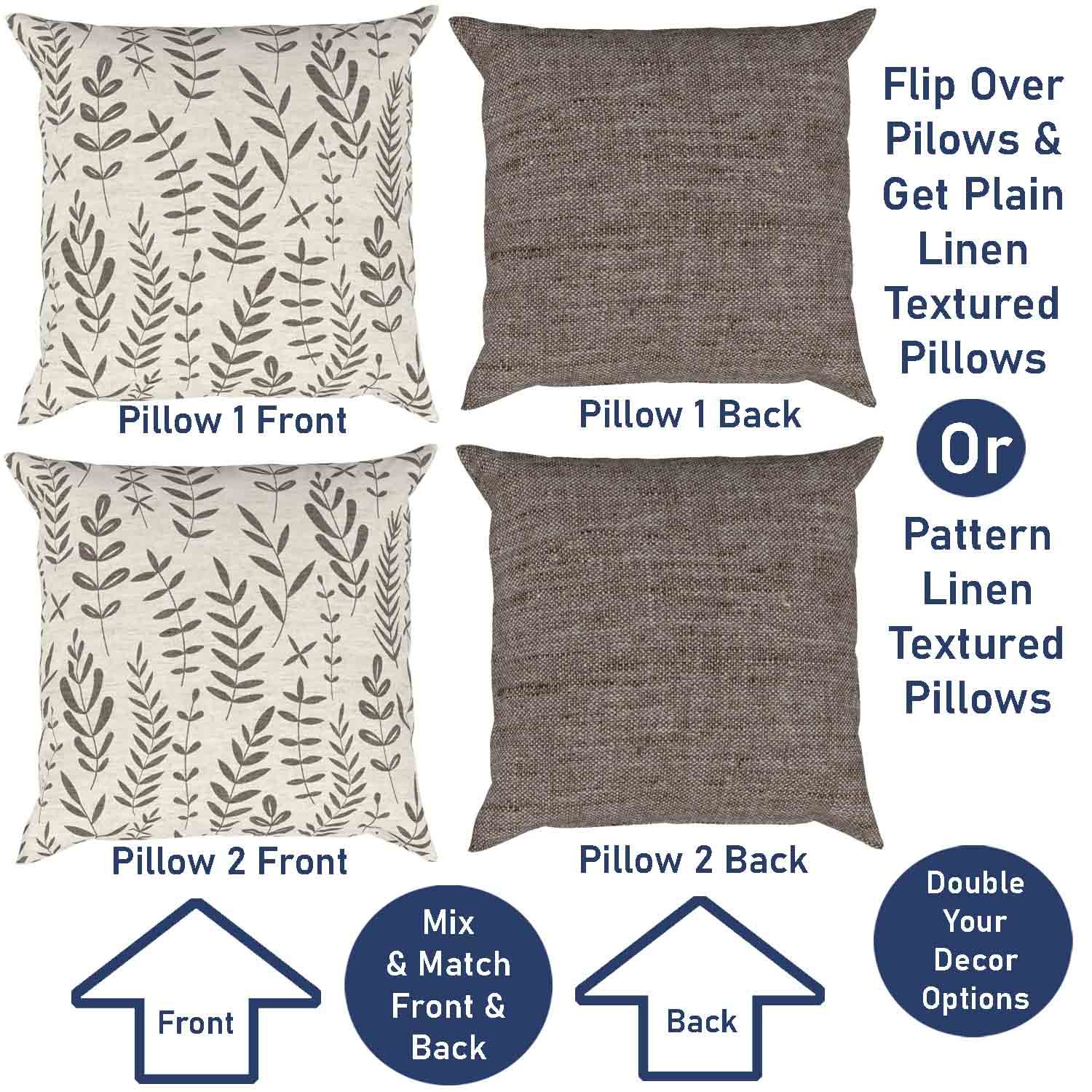 Kim & Ben Pillow Cover Set