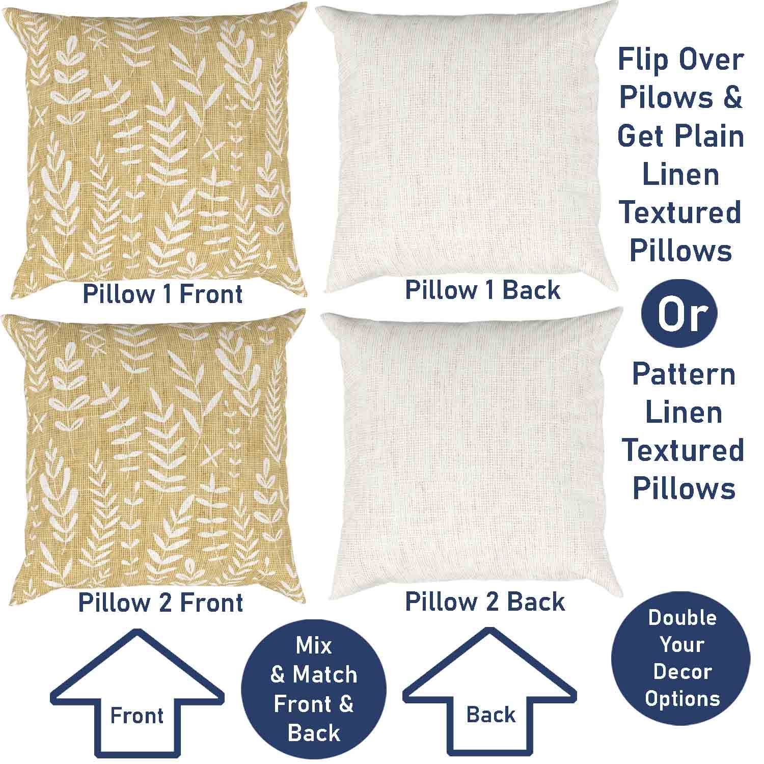 Kim & Ben Pillow Cover Set
