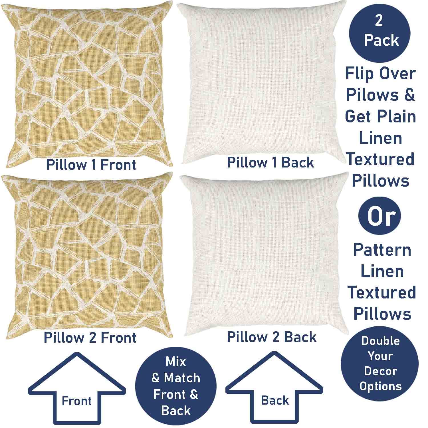 Kim & Ben Pillow Cover Set