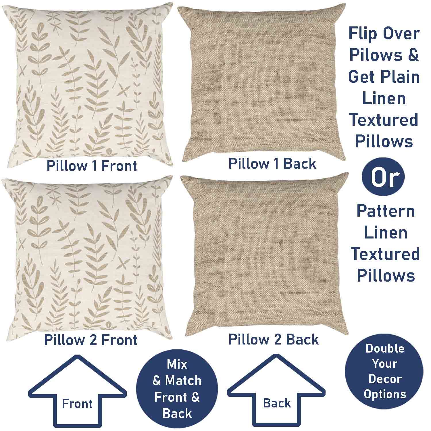 Kim & Ben Pillow Cover Set
