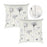Ava 2 Pack Pillow Covers