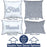 Faith, Blessed, Gather & Grateful Pillow Cover Set 2