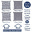 Li Linen 2Pk - Mix and Match, Front and Back