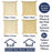 Bo Linen 2Pk - Mix and Match, Front and Back