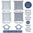 Bo Linen 2Pk - Mix and Match, Front and Back