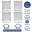 CJ Linen 2Pk - Mix and Match, Front and Back