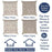 An Linen 2Pk - Mix and Match, Front and Back